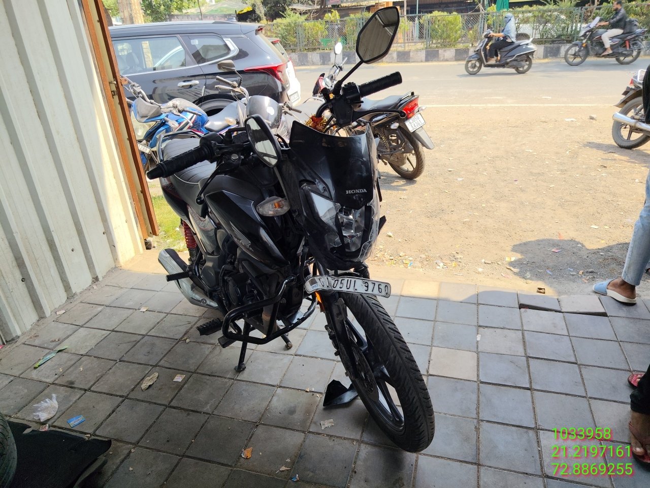 HONDA MOTORCYCLE SP 125 DLX DISC OBD2B